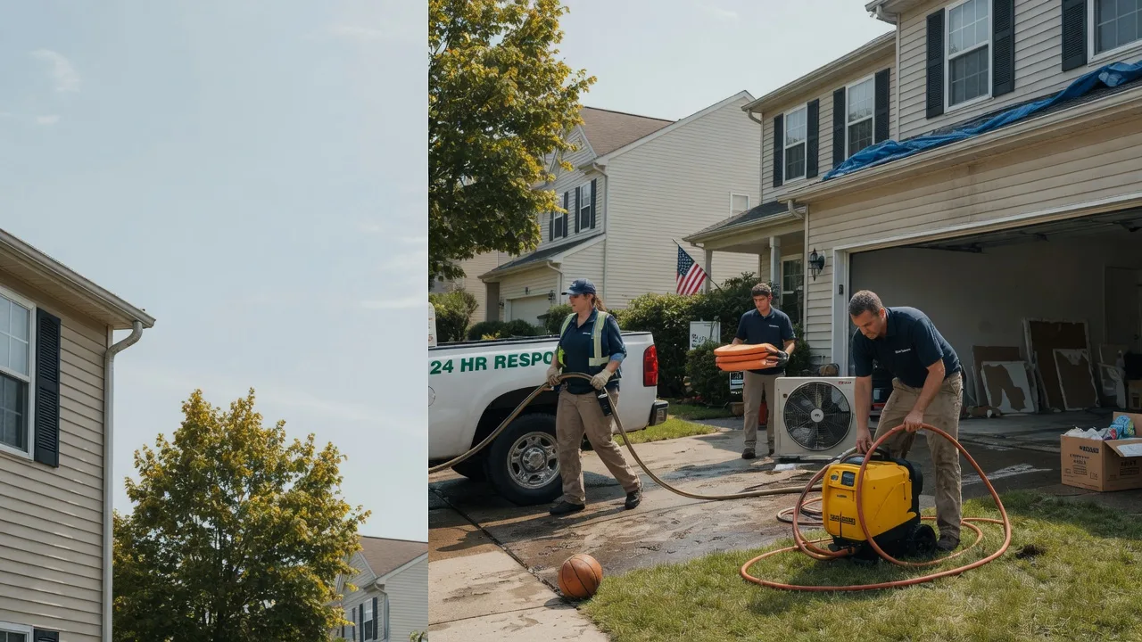 Emergency Water Damage Restoration in Wyatt, WV near me